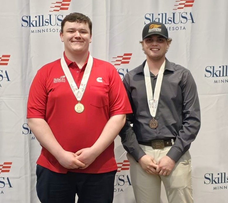 Two M State diesel students bring home hardware from state SkillsUSA ...