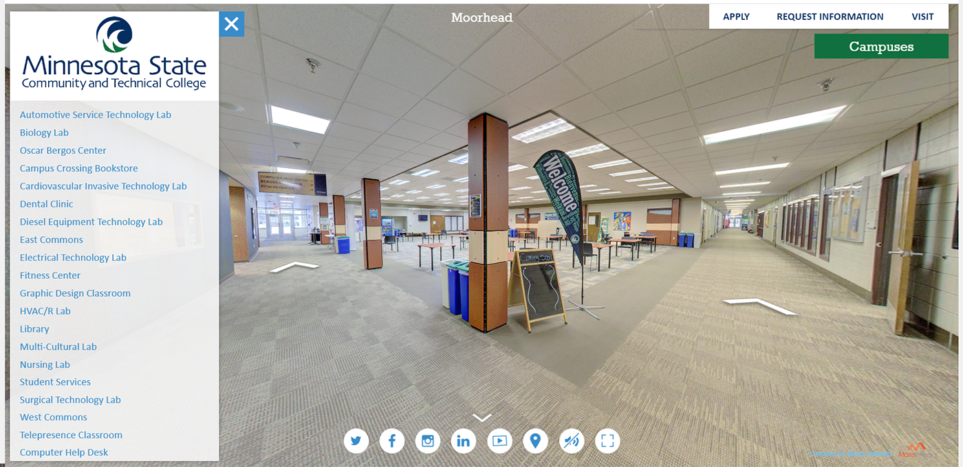 Moorhead virtual tour