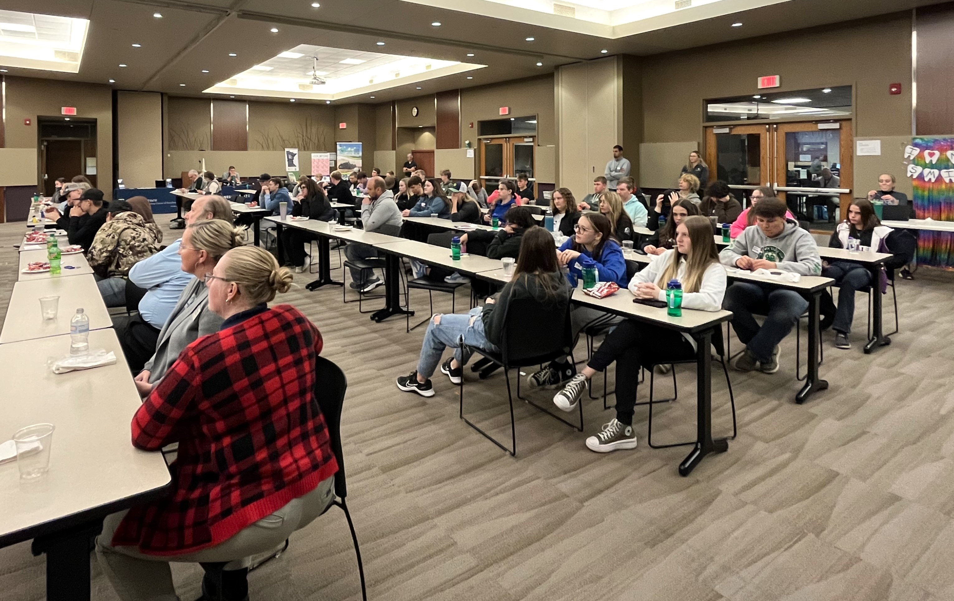 Area high school students visited the M State campus in Moorhead on November 1 to explore their career interests and educational pathways into those careers. Educators and other representatives from M State, local industry and the Minnesota State Centers of Excellence also took part. 