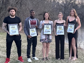 2024 All Sports Banquet student athlete award winners