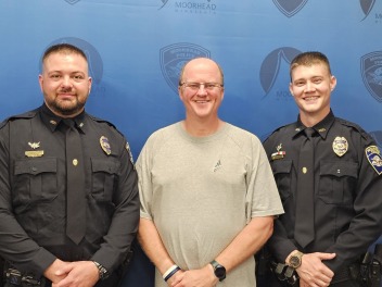 Award-winning Moorhead officers