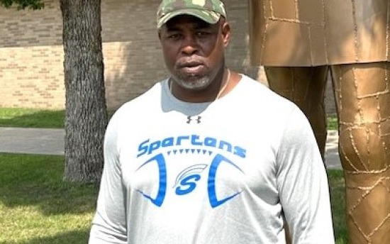 Spartans Football Head Coach Bernard Holsey