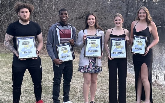 2024 All Sports Banquet student athlete award winners