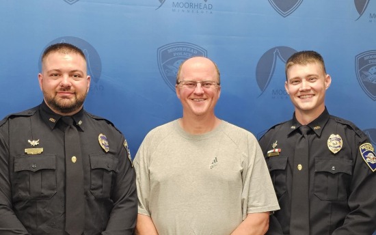 Award-winning Moorhead officers