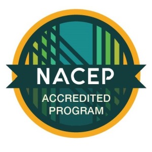 NACEP accredited program badge